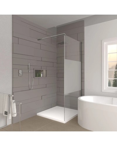 Неподвижная перегородка 70 см Veconi Korato KR72-70-04-19C1 Frost Line