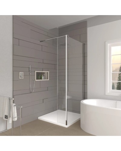 Неподвижная перегородка 70 см Veconi Korato KR73-70-01-19C1 прозрачное