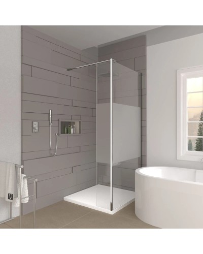 Неподвижная перегородка 70 см Veconi Korato KR73-70-04-19C1 Frost Line