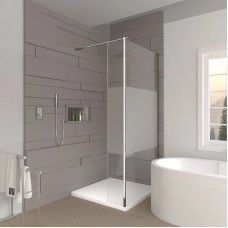 Неподвижная перегородка 90 см Veconi Korato KR73-90-04-19C1 Frost Line