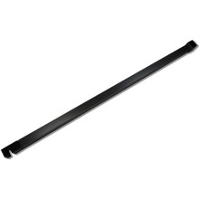 Душевая перегородка Abber Immer Offen 120 AG68120B8 профиль Черный стекло прозрачное