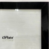 Душевая перегородка Paini 100 Walk-In 100G профиль Черный матовый стекло прозрачное с рисунком