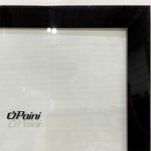 Душевая перегородка Paini 100 Walk-In 100G профиль Черный матовый стекло прозрачное с рисунком