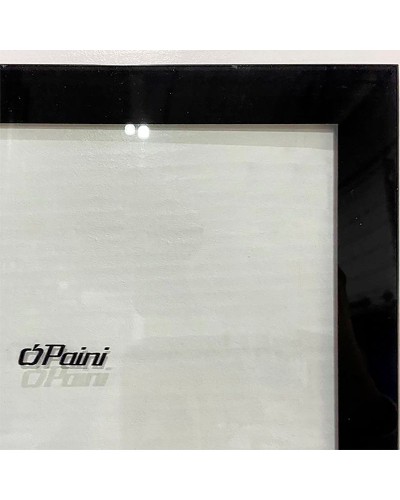 Душевая перегородка Paini 100 Walk-In 100G профиль Черный матовый стекло прозрачное с рисунком