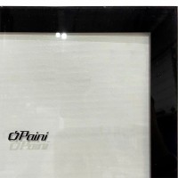 Душевая перегородка Paini 80 Walk-In 80G профиль Черный матовый стекло прозрачное с рисунком