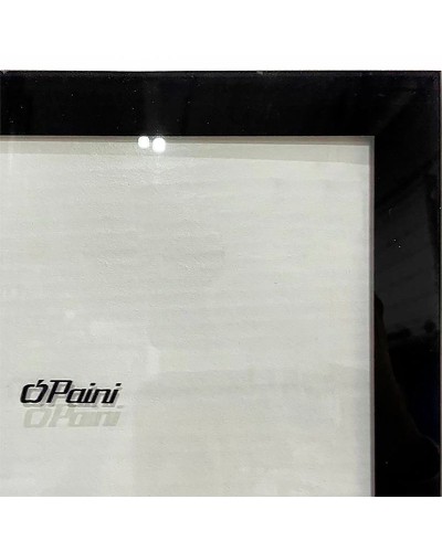 Душевая перегородка Paini 80 Walk-In 80G профиль Черный матовый стекло прозрачное с рисунком