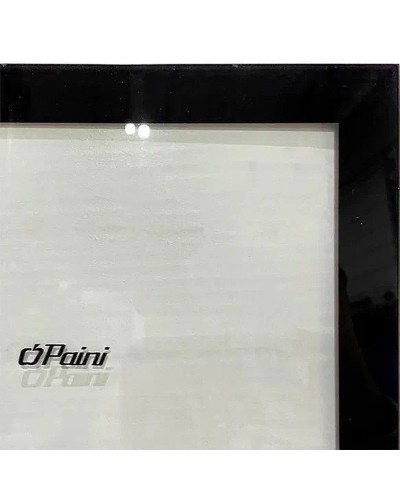 Душевая перегородка Paini 90 Walk-In 90G профиль Черный матовый стекло прозрачное с рисунком