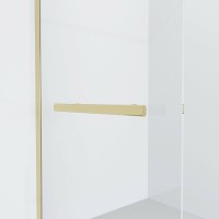 Душевая перегородка Niagara Nova 90 NG-641-90GOLD профиль Холодное золото стекло прозрачное