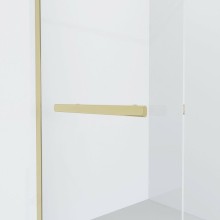 Душевая перегородка Niagara Nova 90 NG-641-90GOLD профиль Холодное золото стекло прозрачное