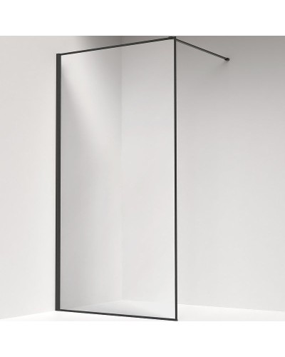 Душевая перегородка Iddis Slide 90 SLI8GS9i23 профиль Графит стекло прозрачное