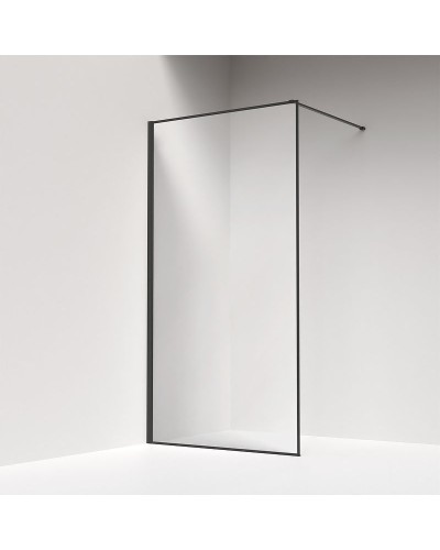 Душевая перегородка Iddis Slide 90 SLI8GS9i23 профиль Графит стекло прозрачное