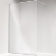Душевая перегородка Iddis Slide 120 SLI8WS2i23 профиль Белый матовый стекло прозрачное