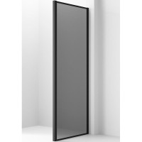 Душевая стенка Ambassador Forsa 80 80ABB профиль Черный стекло тонированное