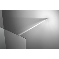 Душевая перегородка Jacob Delafon Contra 140 E22W140-GA профиль Хром стекло прозрачное