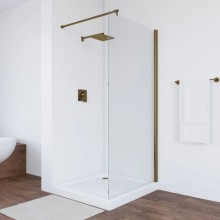 Неподвижная перегородка 76х189 см Vegas Glass EAF 76 05 01 прозрачное