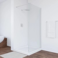 Неподвижная перегородка 86х189 см Vegas Glass EAF 86 01 01 прозрачное