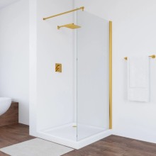 Неподвижная перегородка 86х189 см Vegas Glass EAF 86 09 01 прозрачное