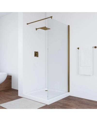 Неподвижная перегородка 116х189 см Vegas Glass EAF 116 05 01 прозрачное