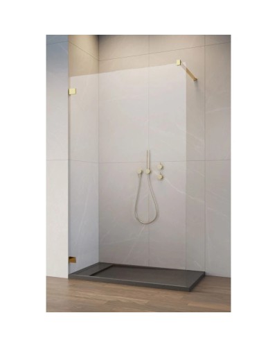 Неподвижная перегородка Radaway Essenza Pro Gold Walk-in 110 прозрачное