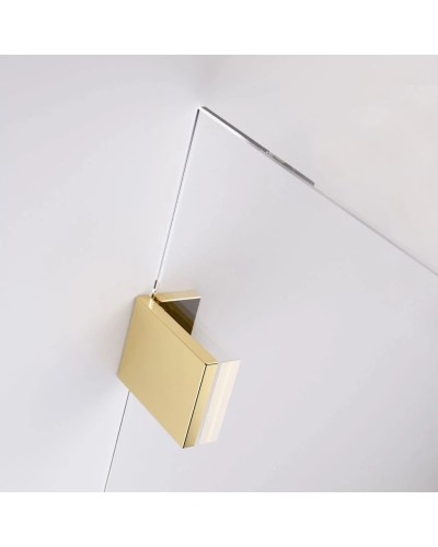 Неподвижная перегородка Radaway Essenza Pro Gold Walk-in 140 прозрачное
