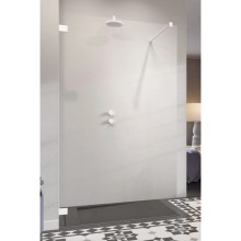 Неподвижная перегородка Radaway Essenza Pro White Walk-in 85 прозрачное