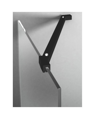 Горизонтальная штанга (угол 45°) Jacob Delafon Contra E22BT-BL