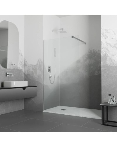 Неподвижная перегородка 110 см RGW WA-001 Walk-in 351000111-11 прозрачное