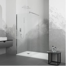 Неподвижная перегородка 60 см RGW WA-002 Walk-in 35100206-11 прозрачное