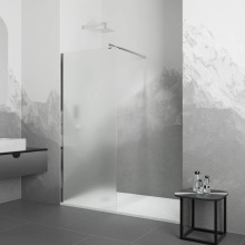 Неподвижная перегородка 100 см RGW WA-002 Walk-in 35100210-21 матовое