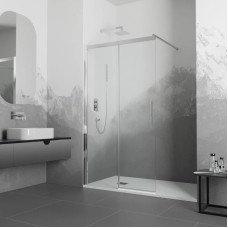 Неподвижная перегородка 100 см RGW WA-13 Walk-in 34101310-11 прозрачное