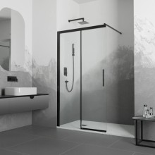 Неподвижная перегородка 130 см RGW WA-13-B Walk-in 34101313-14 прозрачное