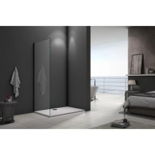 Боковая стенка 80 см Good Door Galaxy SP-80-C-B прозрачное