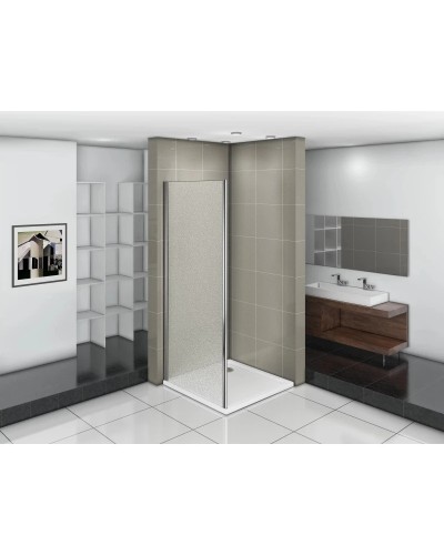 Боковая стенка 100 см Good Door Infinity SP-100-G-CH grape