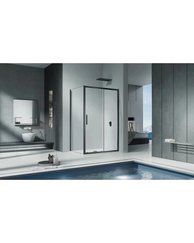 Боковая стенка 100 см Good Door Cofe SP-100-C-B прозрачное