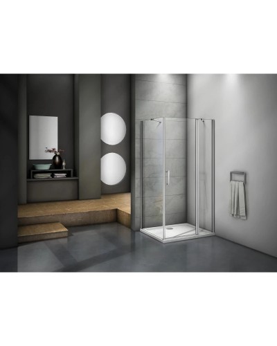 Боковая стенка 80 см Good Door Mokka SP-80-C-WE прозрачное