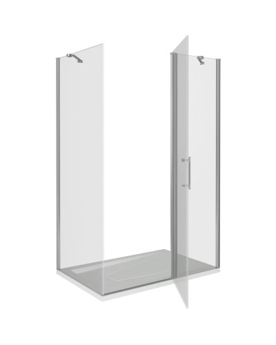 Боковая стенка 80 см Good Door Mokka SP-80-C-WE прозрачное