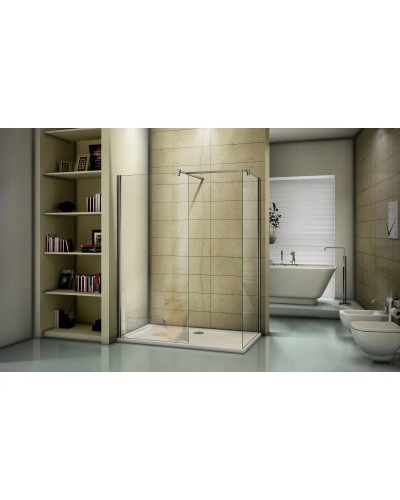 Неподвижная перегородка 100 см Good Door Walk In SP-100-C-CH прозрачное