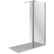 Неподвижная перегородка 80 см Good Door Walk In SP2-80-C-CH прозрачное