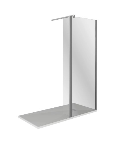 Неподвижная перегородка 80 см Good Door Walk In SP2-80-C-CH прозрачное