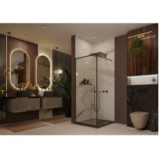 Неподвижная перегородка 119,5х200 см Ambassador Walk-in 15031216 прозрачное