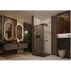 Неподвижная перегородка 69,5х200 см Ambassador Walk-in 15032221 тонированное