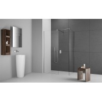 Душевая перегородка Radaway Modo New II 80 389084-01-01 профиль Хром стекло прозрачное