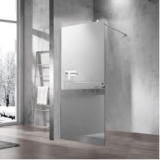 Неподвижная перегородка 90x200 см Vincea Walk-In VSW-1H900MR зеркальное