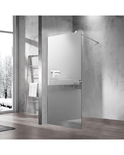 Неподвижная перегородка 90x200 см Vincea Walk-In VSW-1H900MR зеркальное