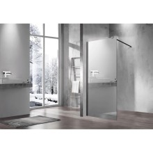 Неподвижная перегородка 90x200 см Vincea Walk-In VSW-1H900MRB зеркальное