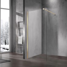 Неподвижная перегородка 120x200 см Vincea Walk-In VSW-1H120CLG прозрачное