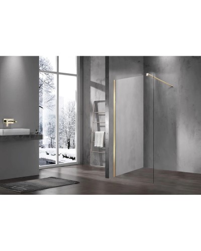 Неподвижная перегородка 120x200 см Vincea Walk-In VSW-1H120CLG прозрачное