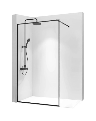 Неподвижная перегородка 90х195 см Rea Bler REA-K7638 прозрачное