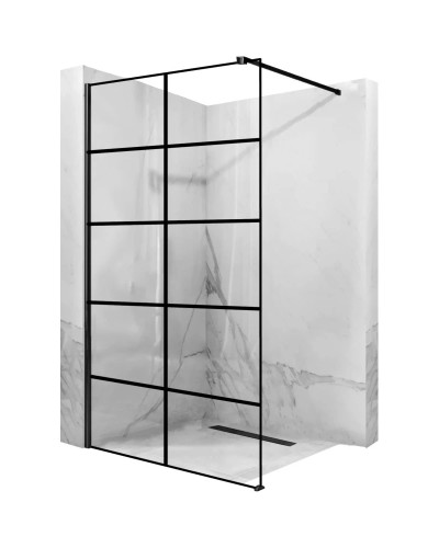 Неподвижная перегородка 120х195 см Rea Bler-1 REA-K7957 прозрачное