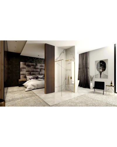 Неподвижная перегородка 90х195 см Rea Aero REA-K8442 прозрачное